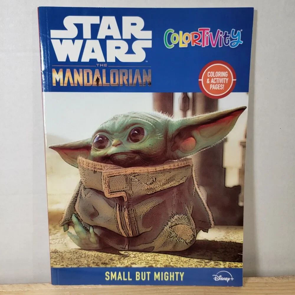 BOOK Star Wars The Mandalorian Colortivity Book - NEW
